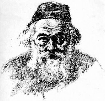 Rabbi Chaim Soloveitchik (The Brisker Rav) by Hermann Struck